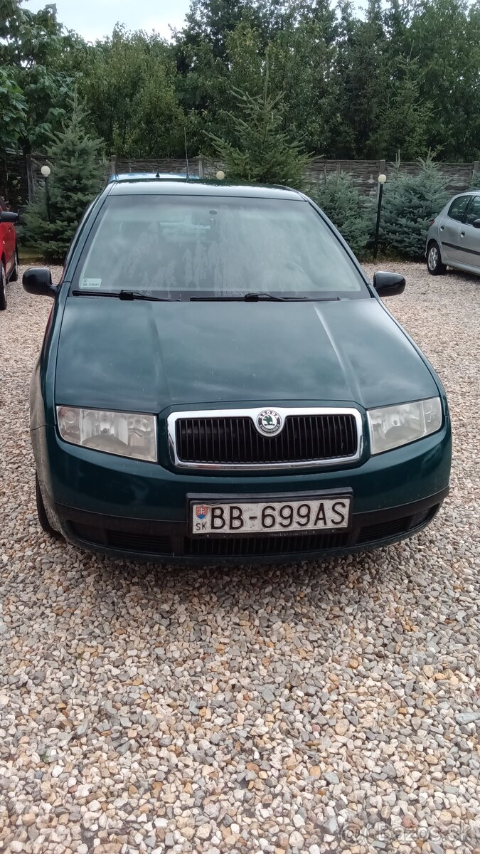 Fabia 1.4 benzin rv 2000.naj.190000 km