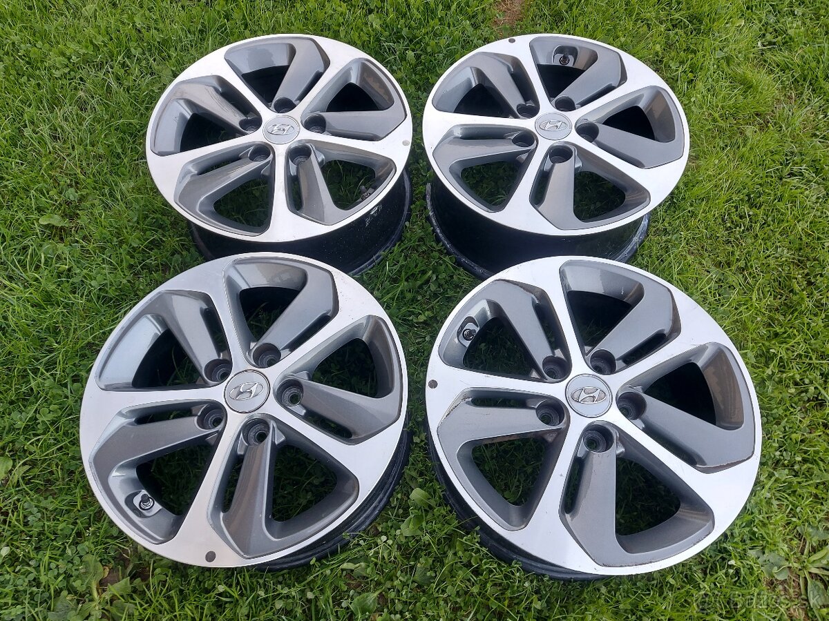 5x114,3 r16 - originálne hliníkové disky HYUNDAI I30