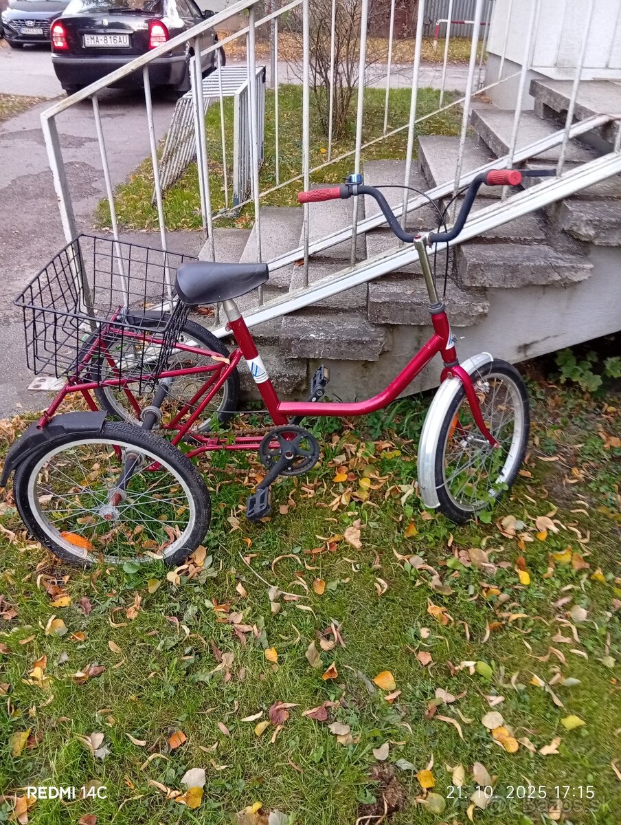 Trojkolka pre. Seniorov