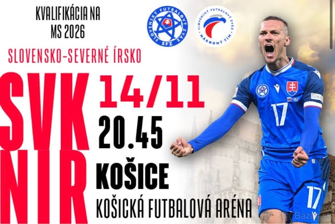 Slovensko - Severné Írsko predaj