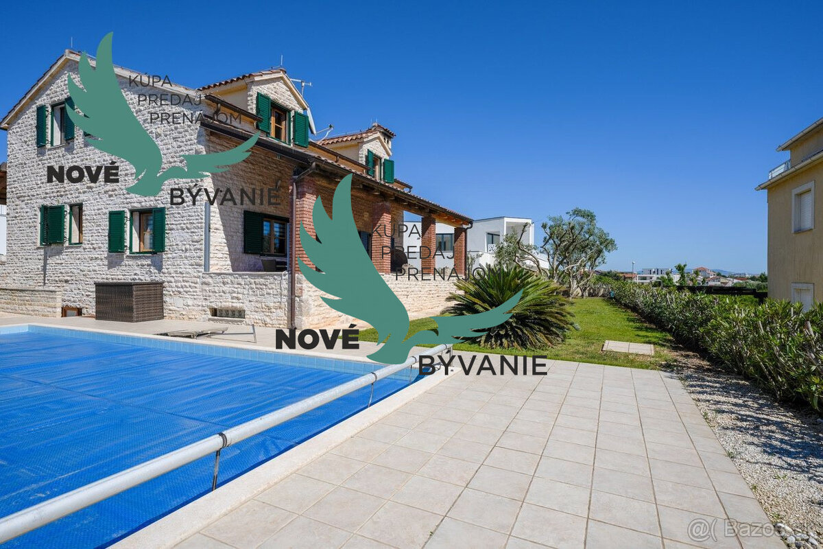 Exkluzívna kamenná vila s bazénom – Ideálna investícia do vá