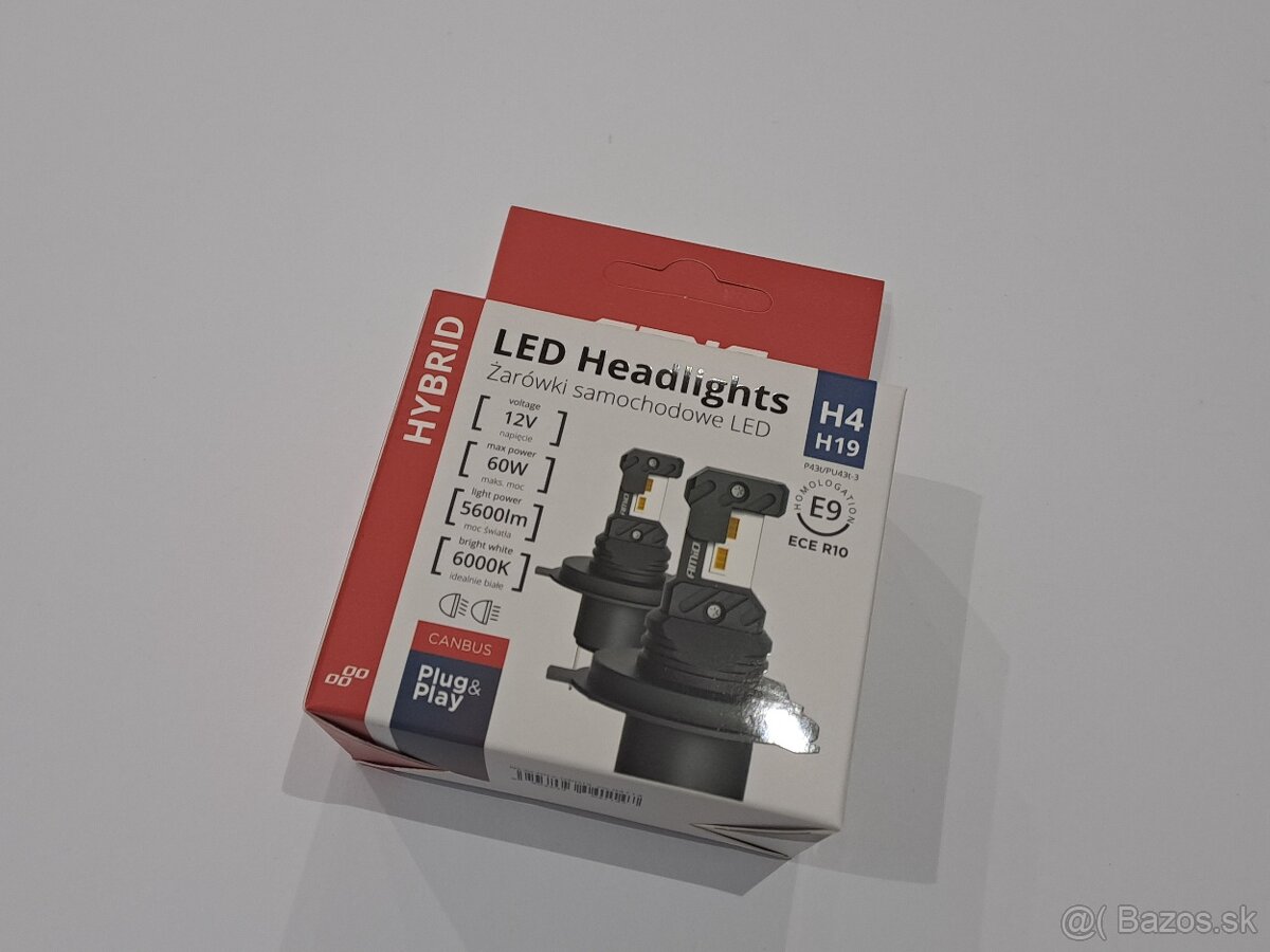 Led H4 mini 60W Canbus 5600lm