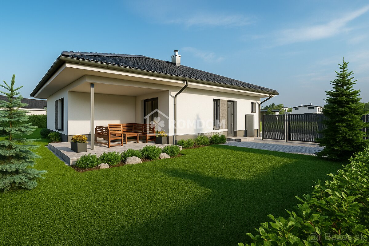 AKCIA PREDAJ murovaný 4-izb. bungalov (dom 3), Láb, okr. Ma