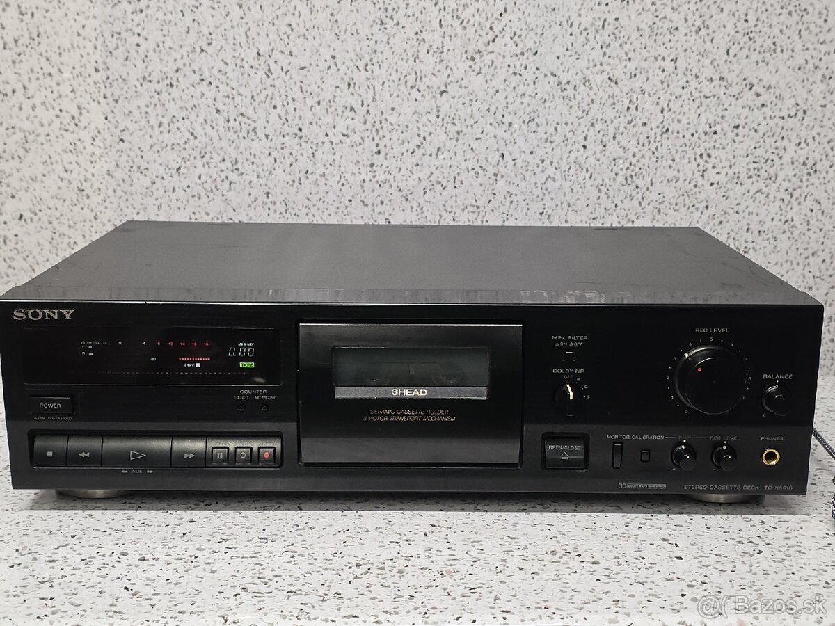 3-HEAD 》 STETEO CASSETTE DECK 》SONY TC-K661S