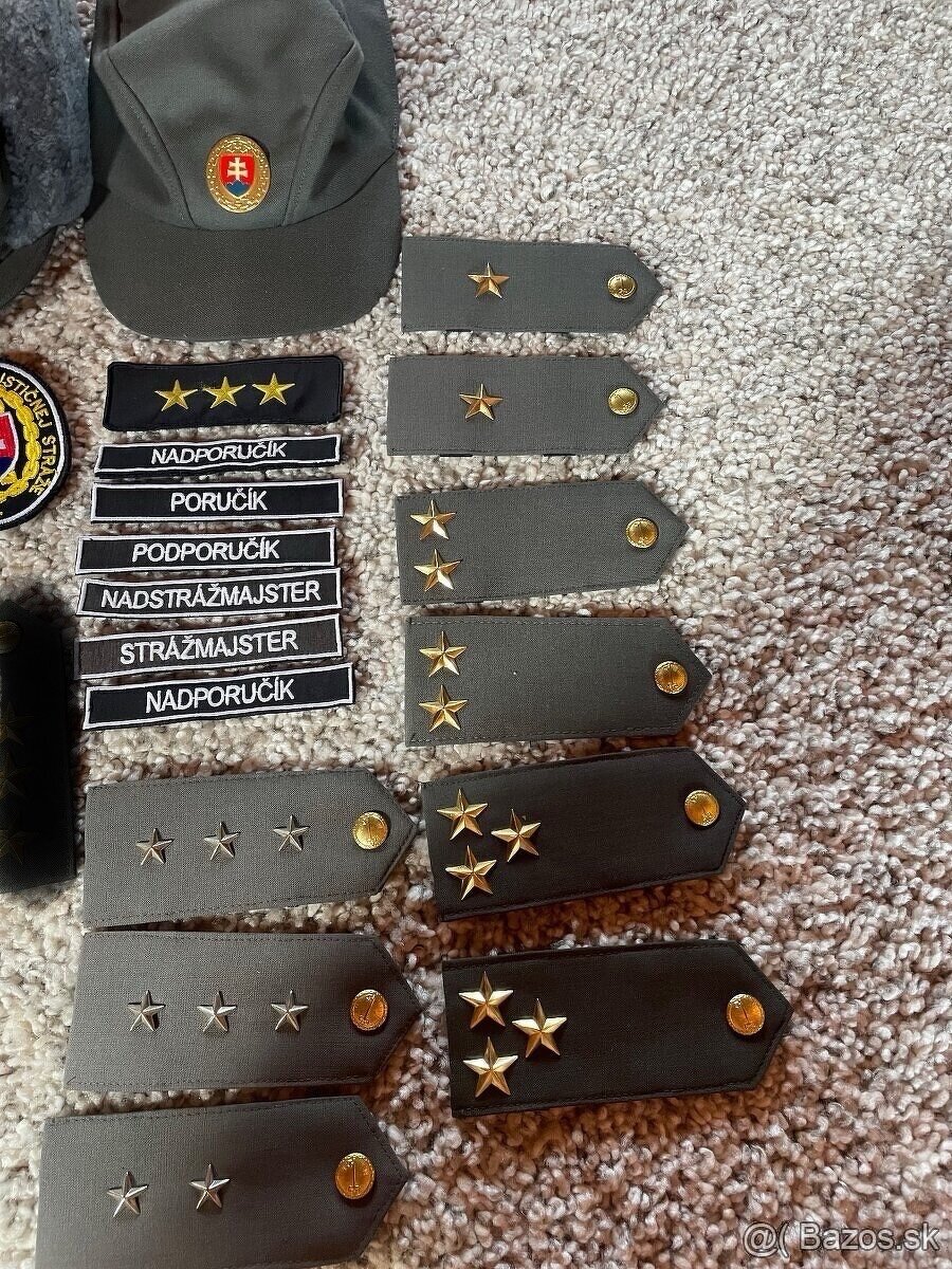 vojenská čiapka policajná čiapka policajná baranica