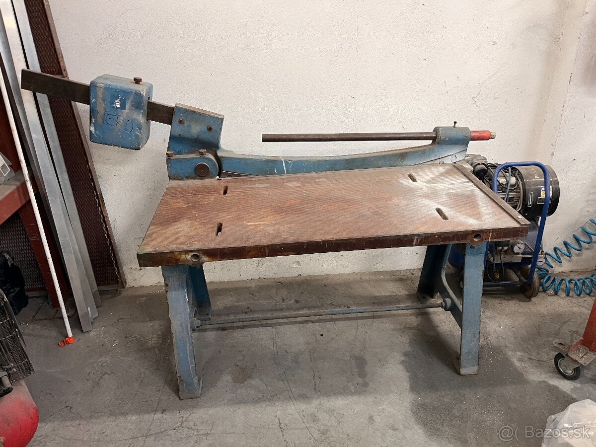 Pákové nožnice na plech