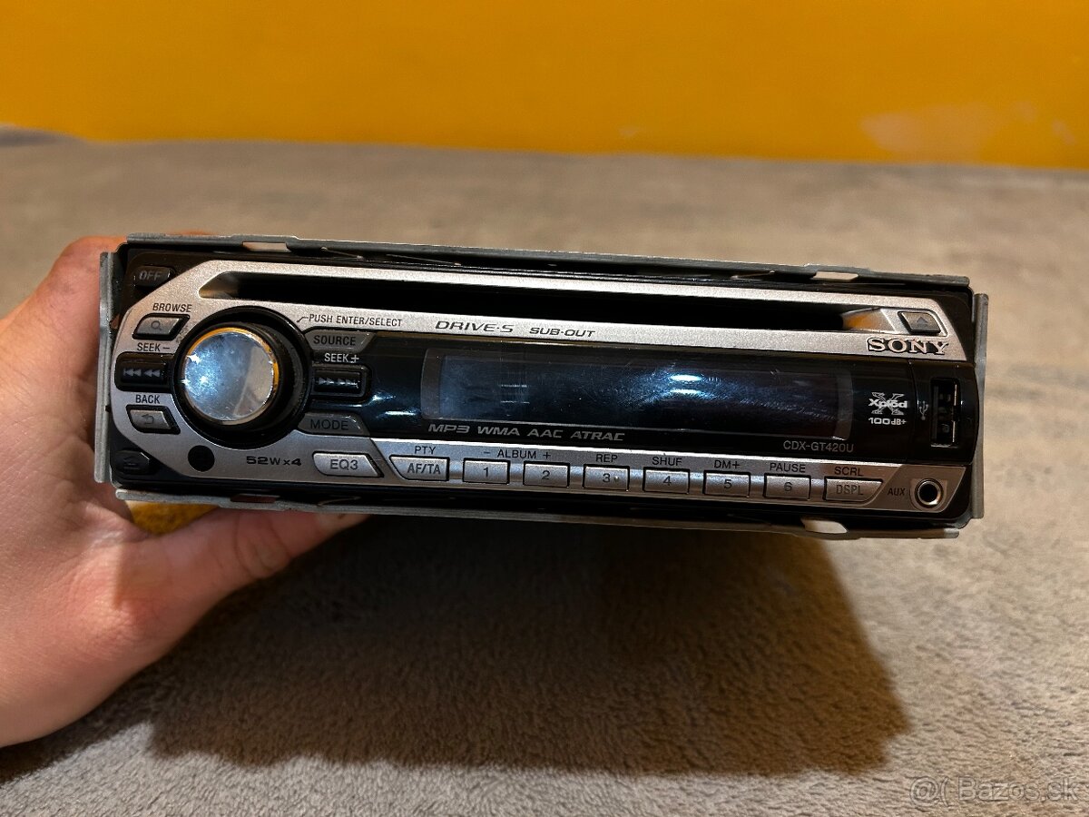 Autorádio Sony CDX-GT420U