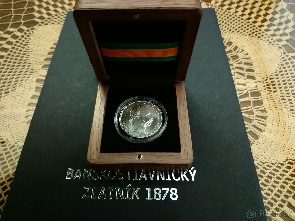 Strieborná medaila - Banskoštiavnický zlatník