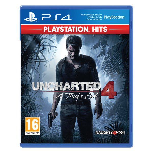 Predám novú originál hru UNCHARTED 4 CZ EDITION na PS4™ &PS5