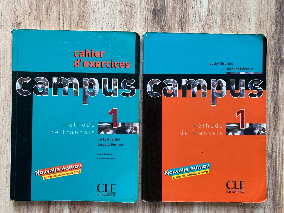 Campus 1- ucebnica a pracovný zošit Francúzsky jazyk