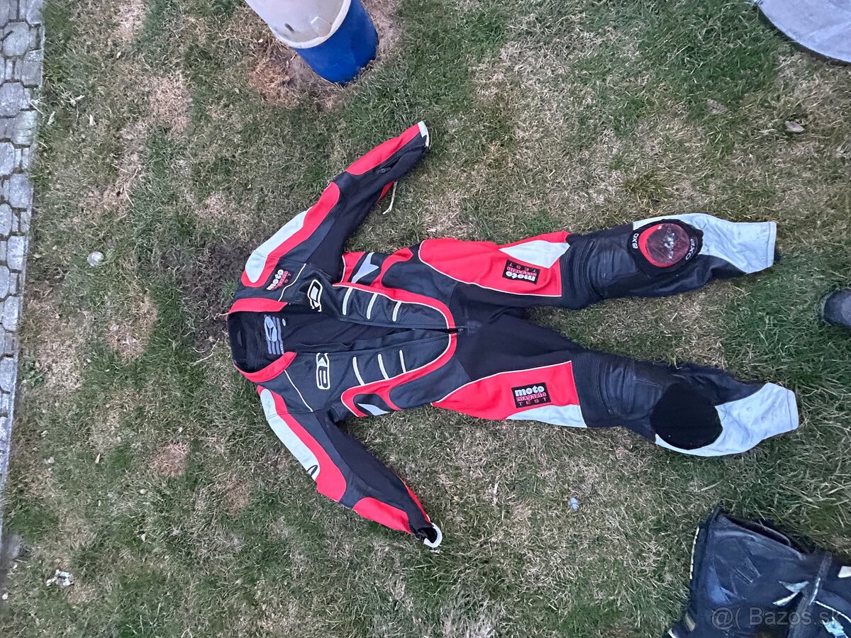 Kožená kombinéza AXO Racing