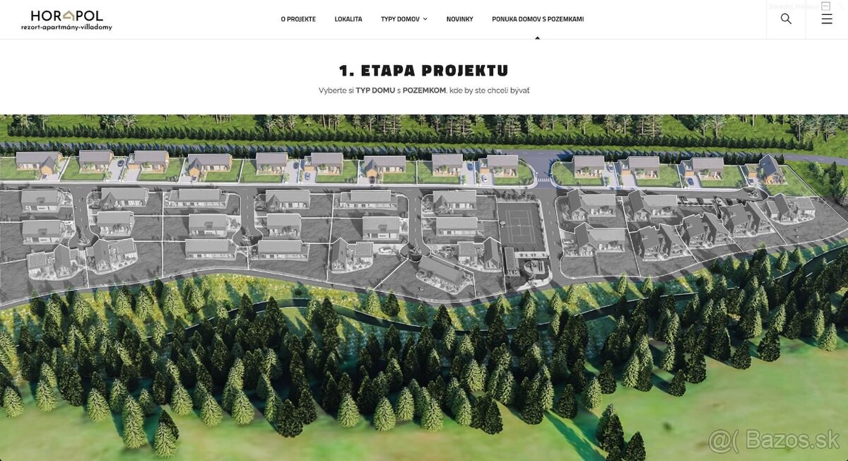 Stavebné pozemky Oravská Polhora