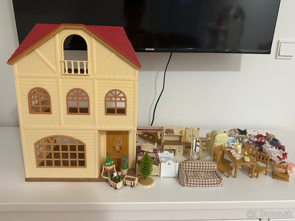 Silvanian Families domček a príslušenstvo