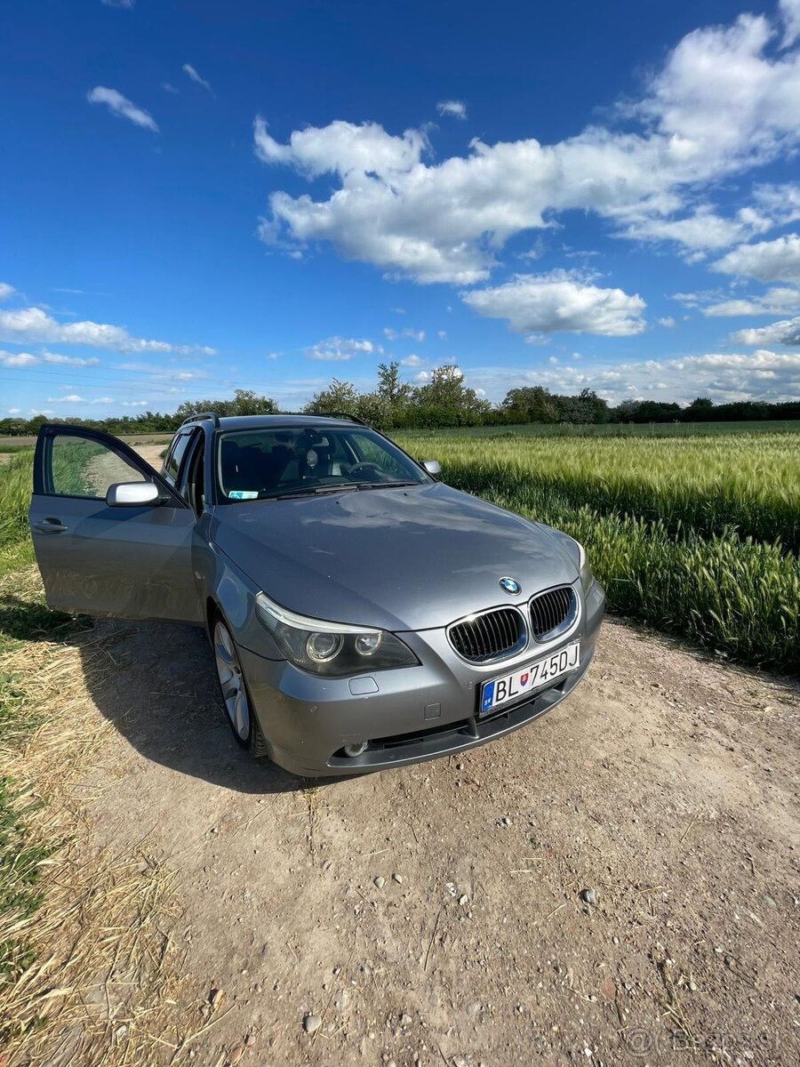 BMW E61 525d Touring (automat) – spoľahlivé a poh