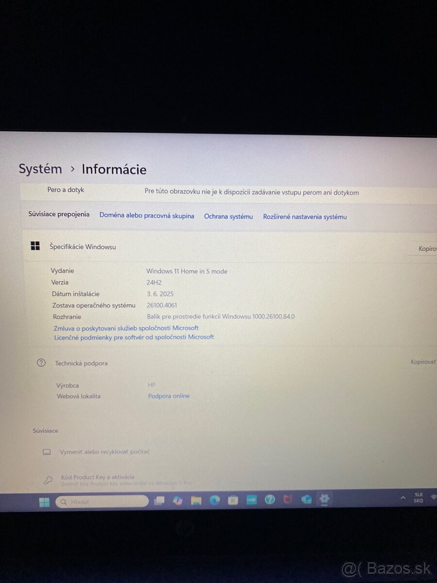 Notebook Hp+ tlačiareň Hp