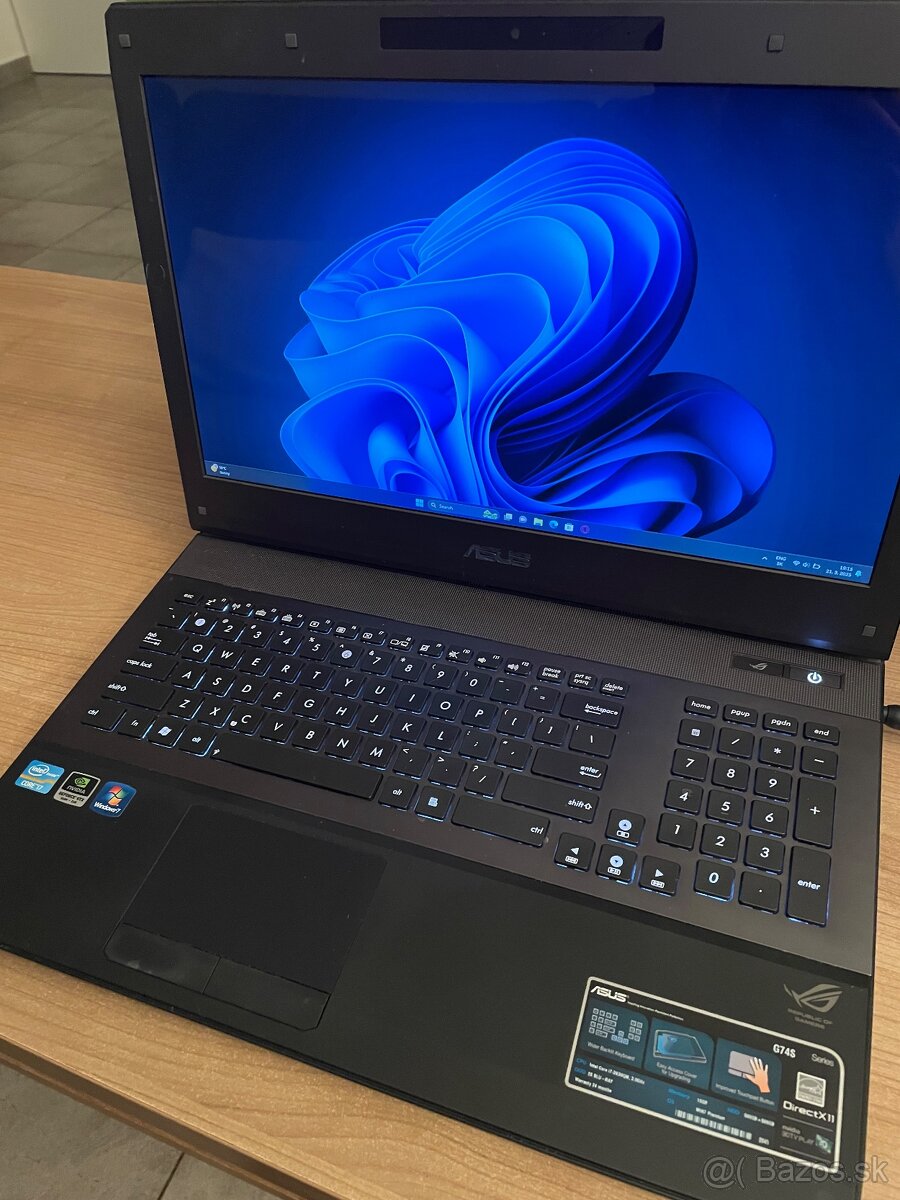 Herný Notebook Asus G74Sx