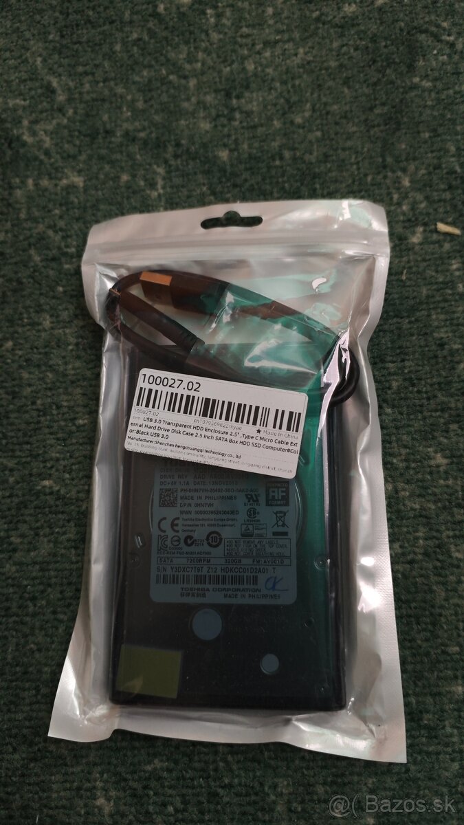 Externy HDD 320GB