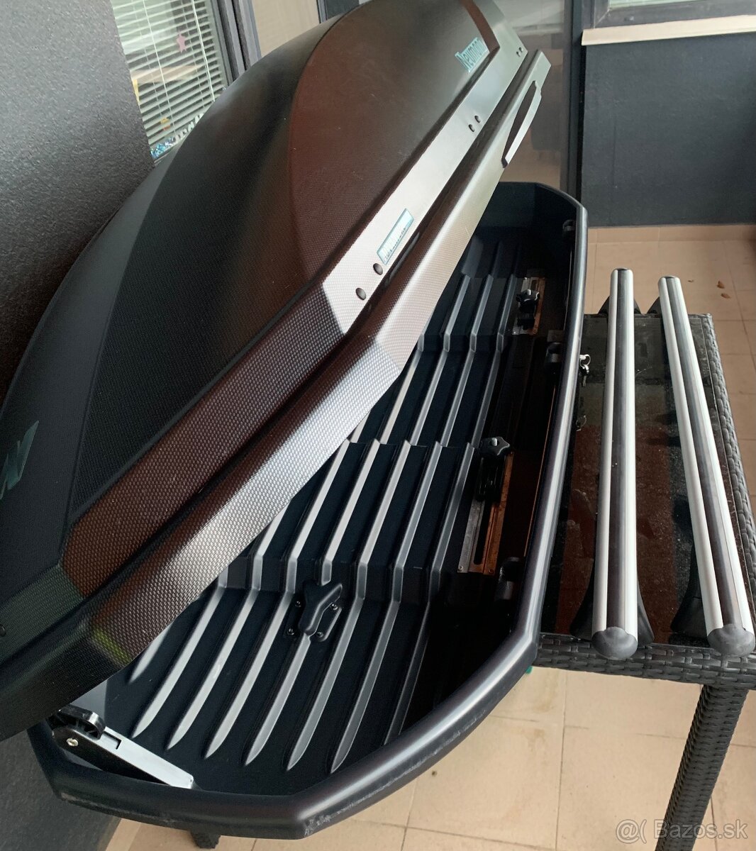 Strešný box / truhla zn NEUMANN + nosiče NORDRIVE