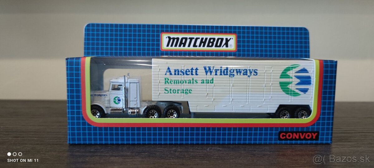 Matchbox Convoy CY 19 Peterbilt Ansett Wridgways