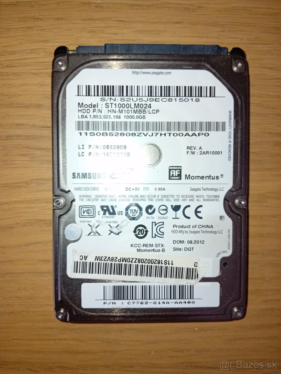 Samsung 2.5 1Tb