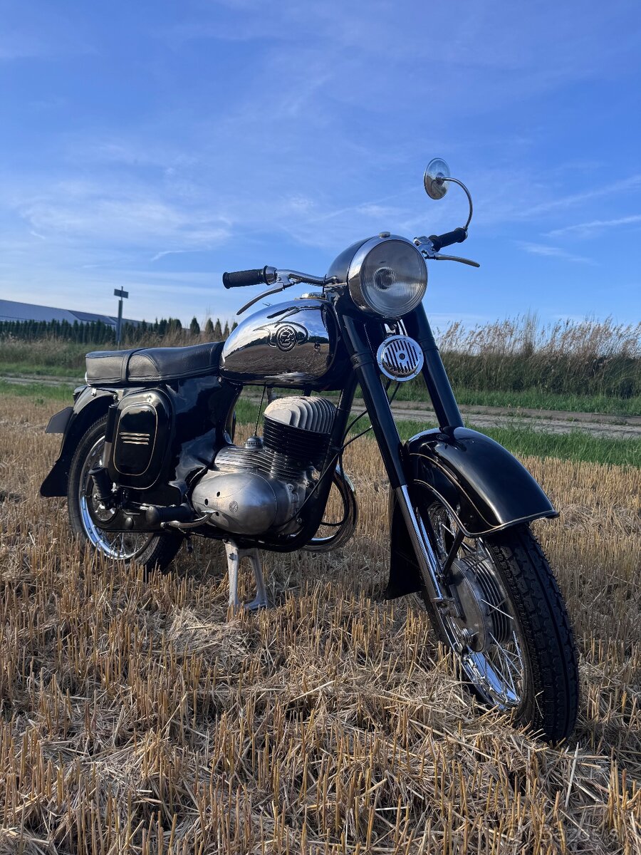ČZ 250 455 rok 1961
