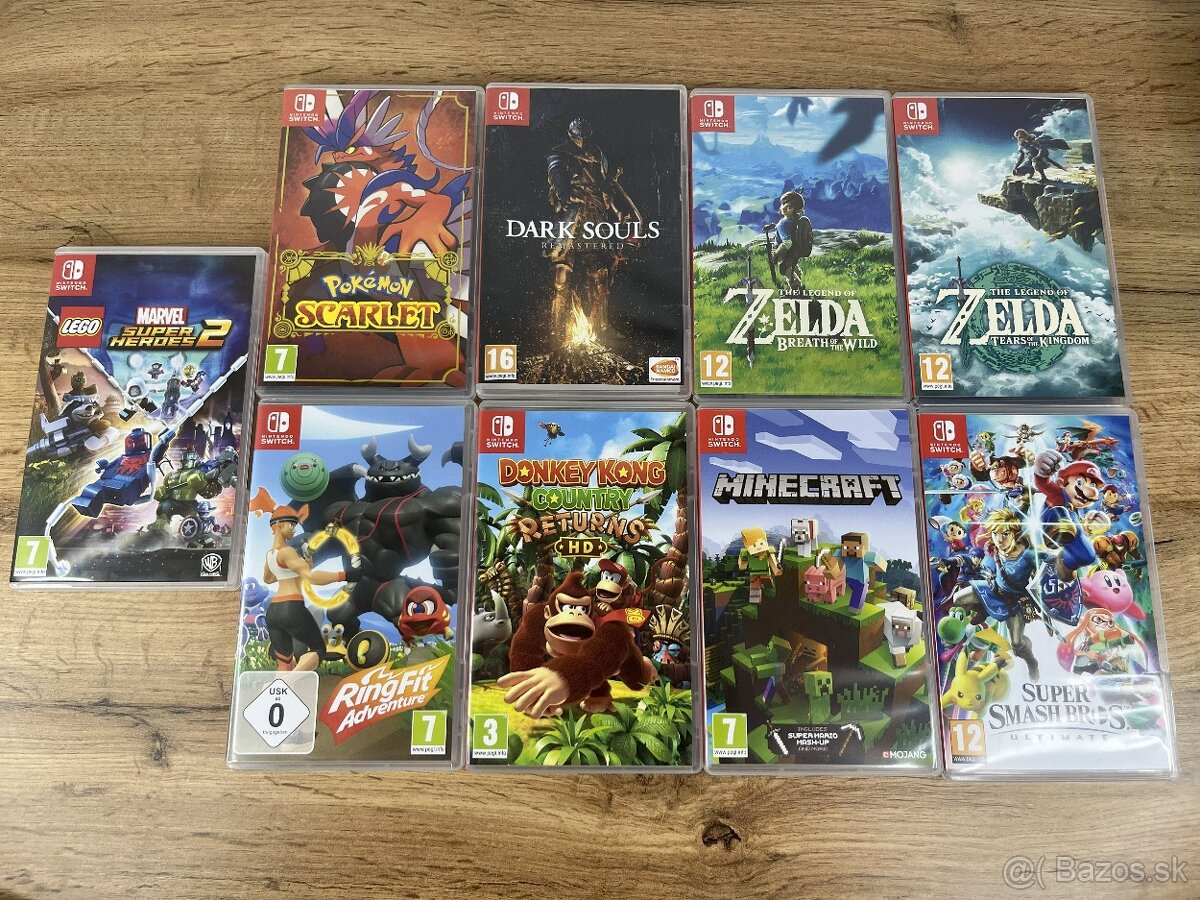 Nintendo Switch hry