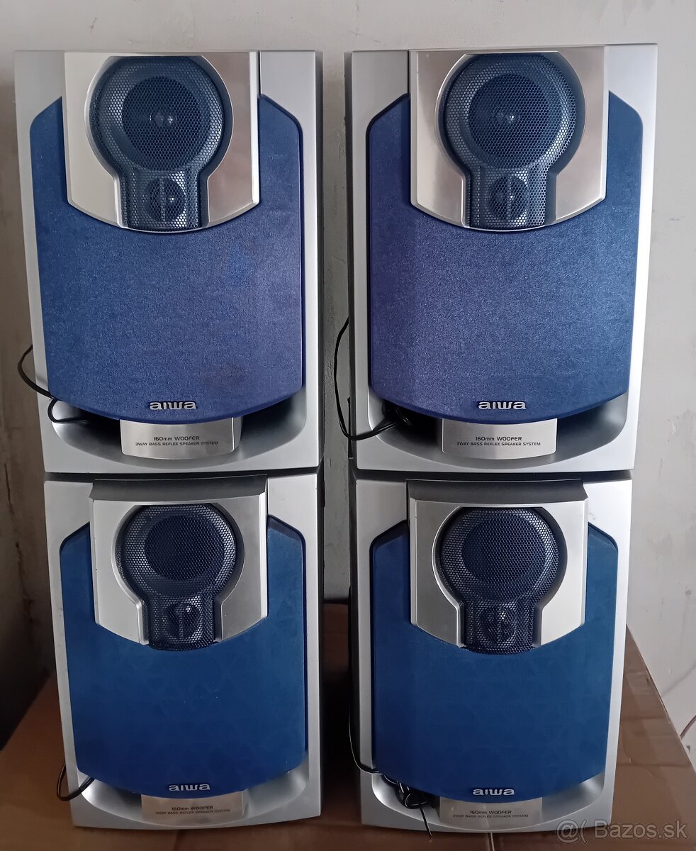 Repro bedne rapraky bass woofer sony aiwa