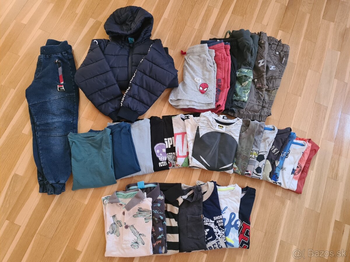 Oblečenie pre chlapca 116. Veľ