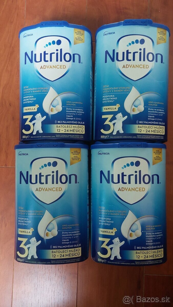 NutrilonAdvanced 3 Vanilka - 6ks