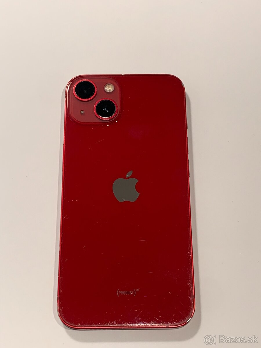 Predam iPhone 13 128gb v červenej farbe