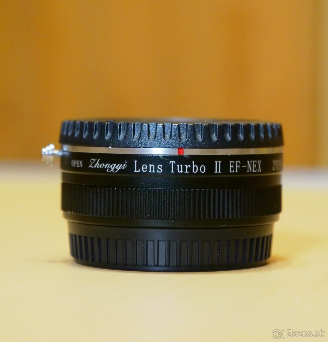Lens Turbo Adapter Mark II (Na Sony NEX, objektív Canon EF)