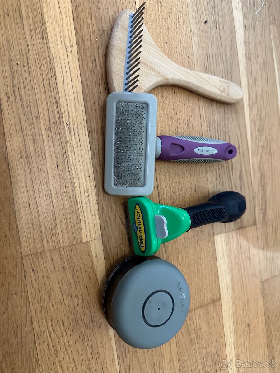 Kefy a hrebene pre psa a mačky