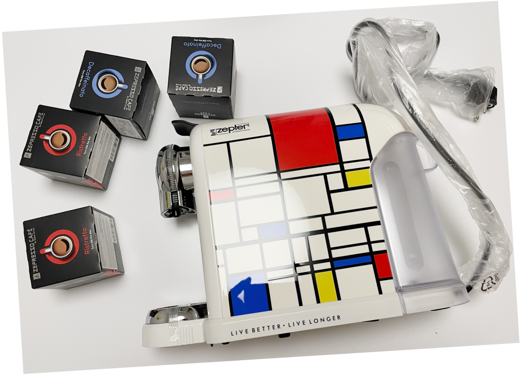 RETRO KÁVOVAR ZEPTER ZEPRESSO limited edition NOVÝ NEPOUŽITÝ