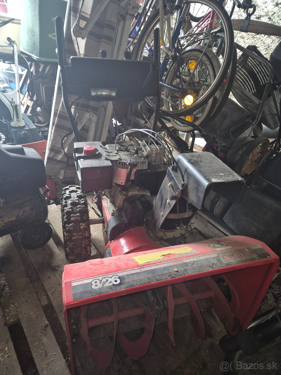 Na predaj snežná freza