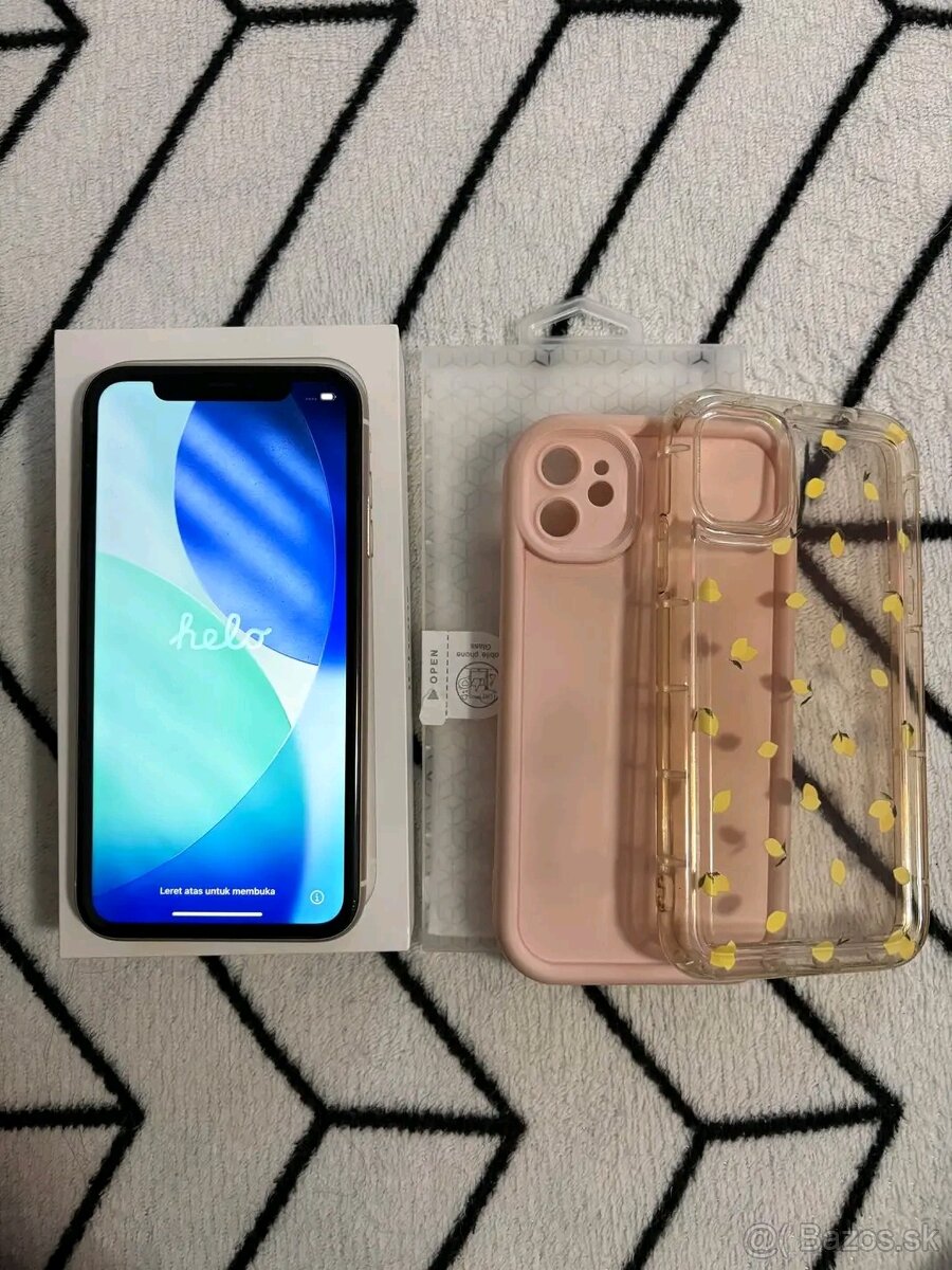Apple iPhone 11 128gb - S príslušenstvom