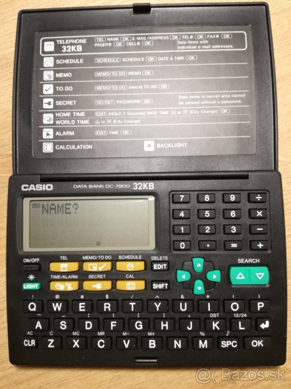 Casio Data Bank Dc-7800