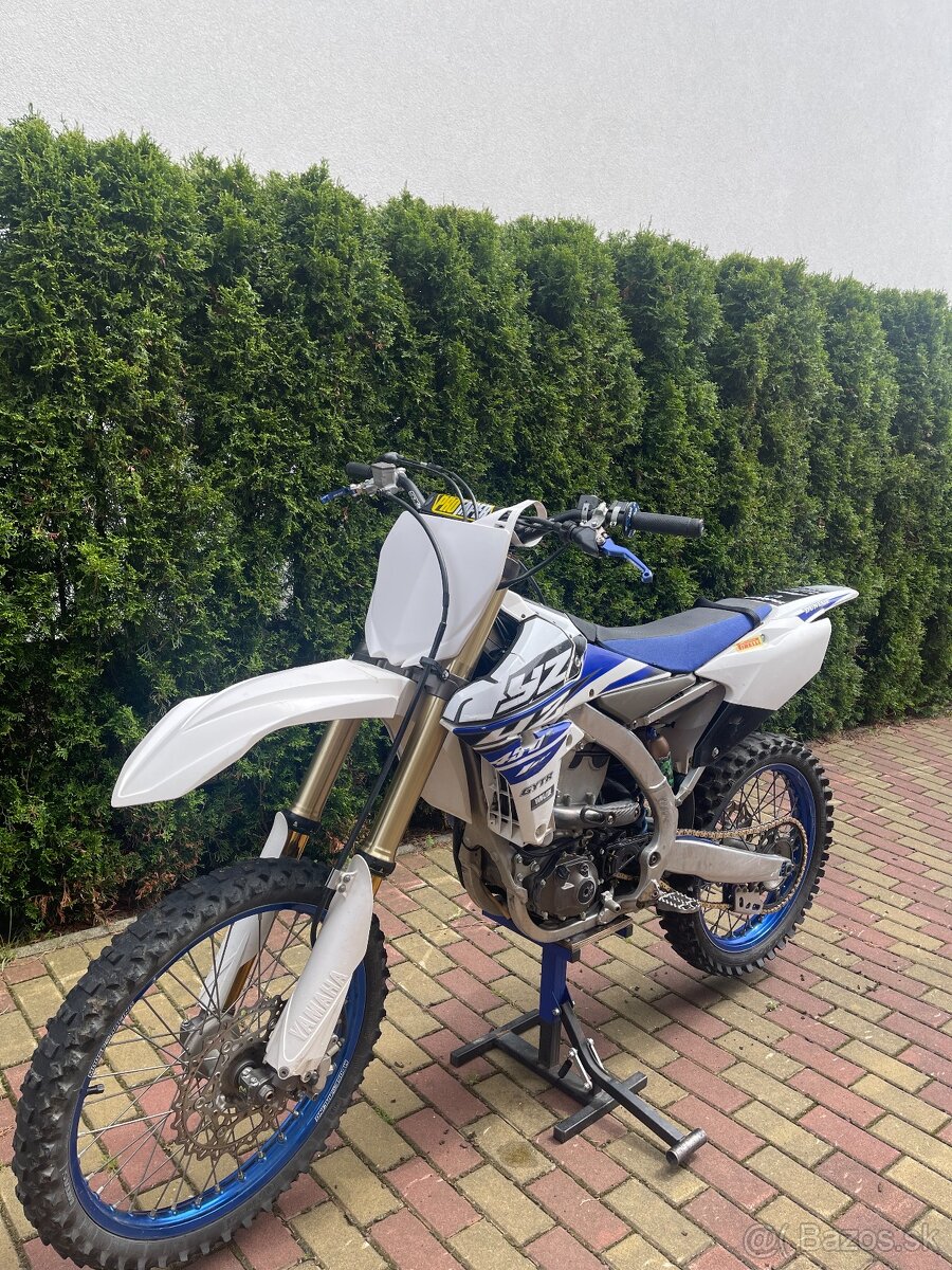 Yamaha  yzf 450 2017 – Generálka, FMF, TOP STAV