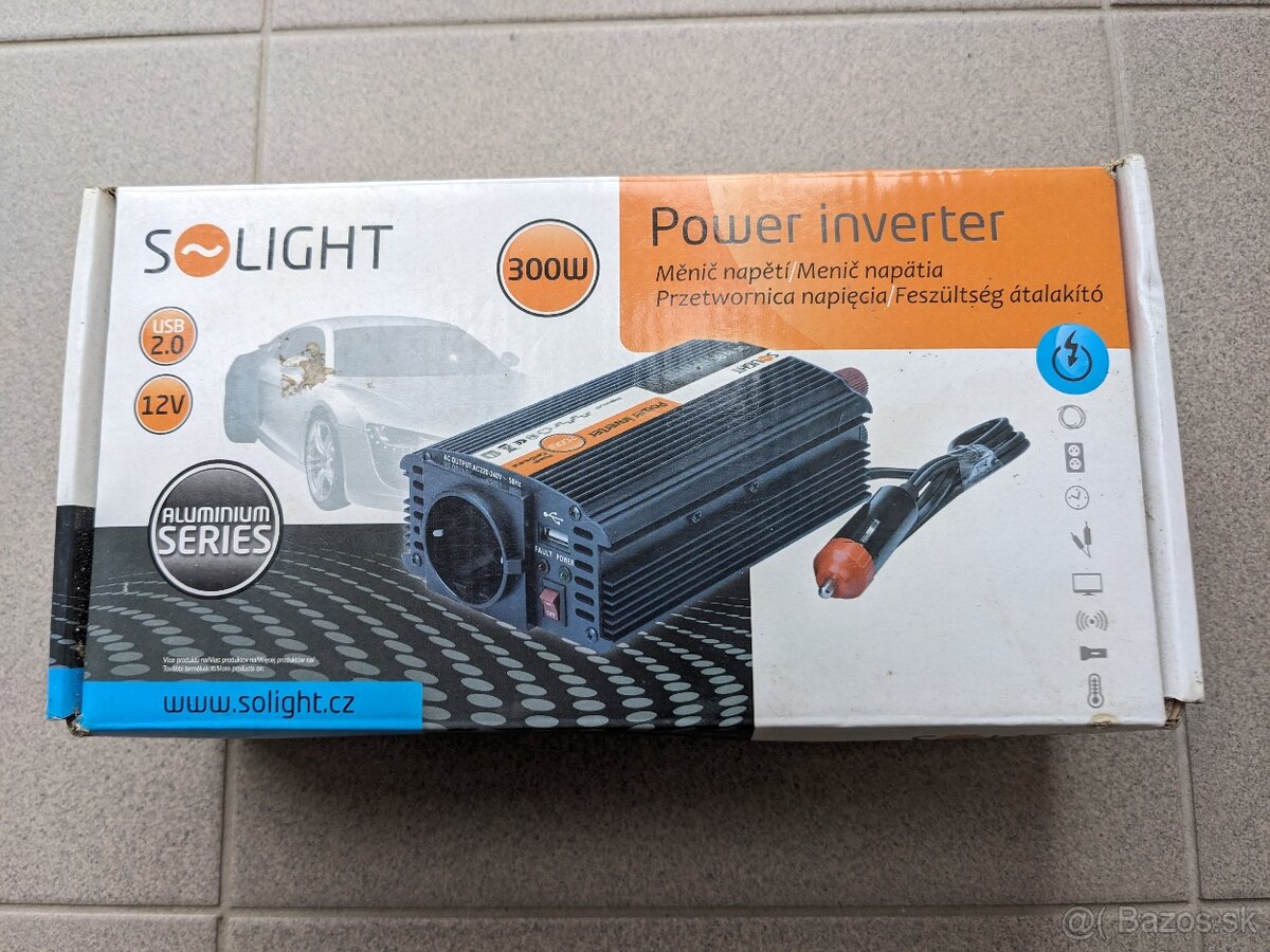 Menič napätia - Power inventer