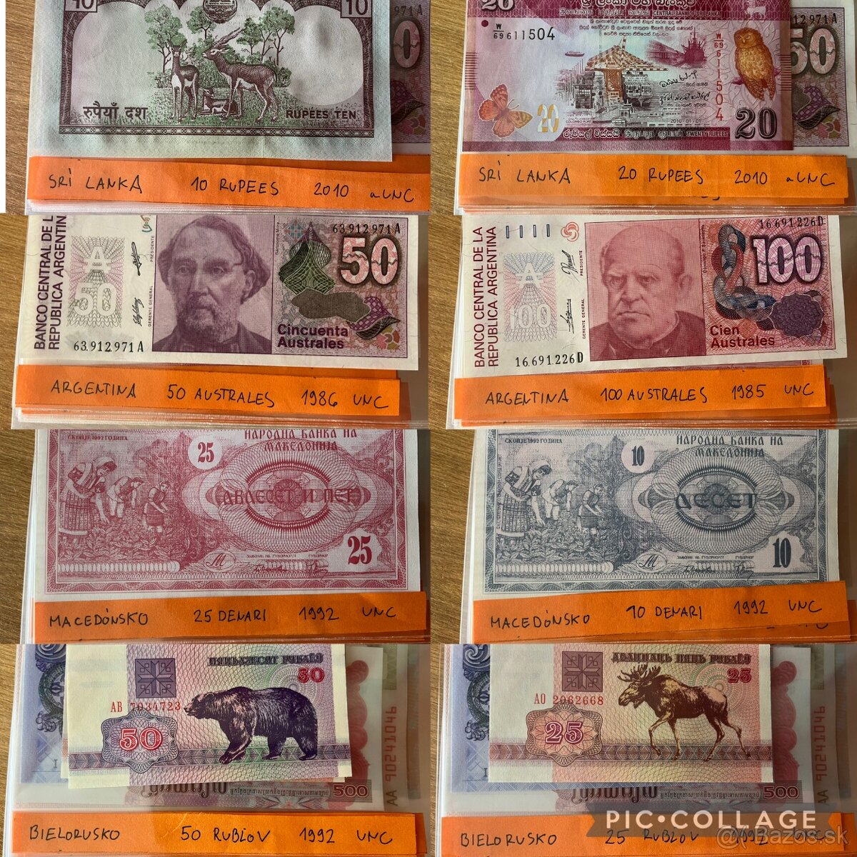 bankovky svet lot č.2