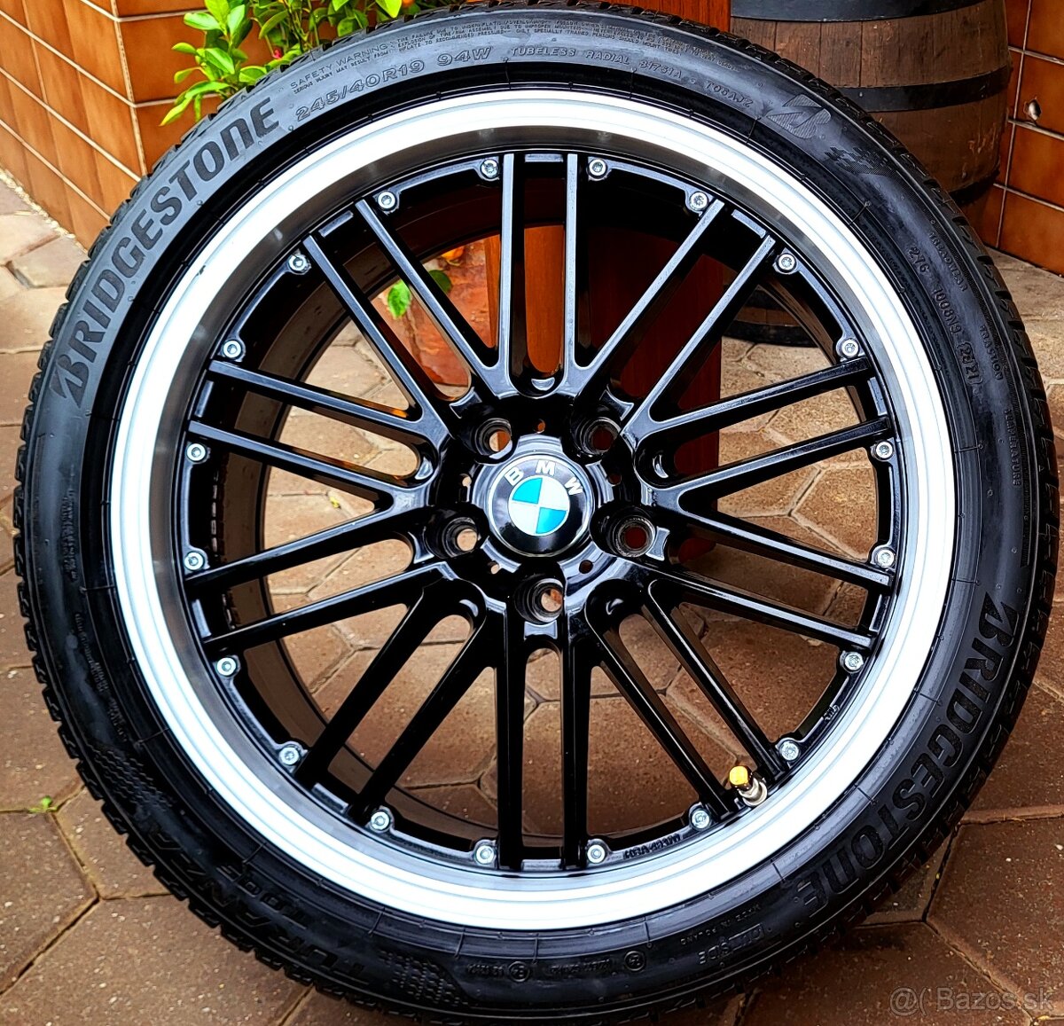 alu R19 5x120, dvojrozmer, BMW rada 5, F10/F11, letné pneu