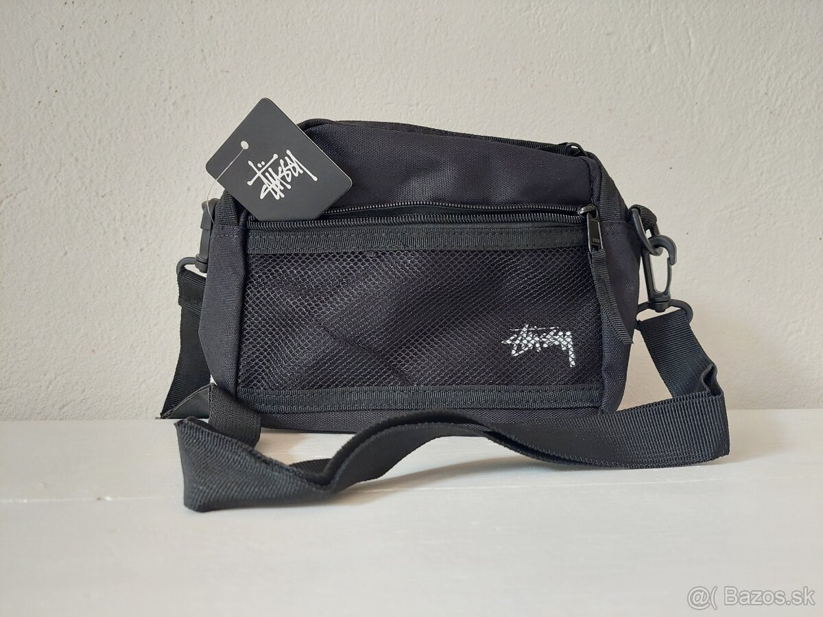 Stussy taška (čierna)