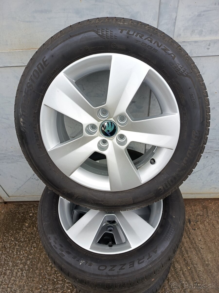Predám org Alu kola Skoda 5x100 R15,W,Seat,Audi