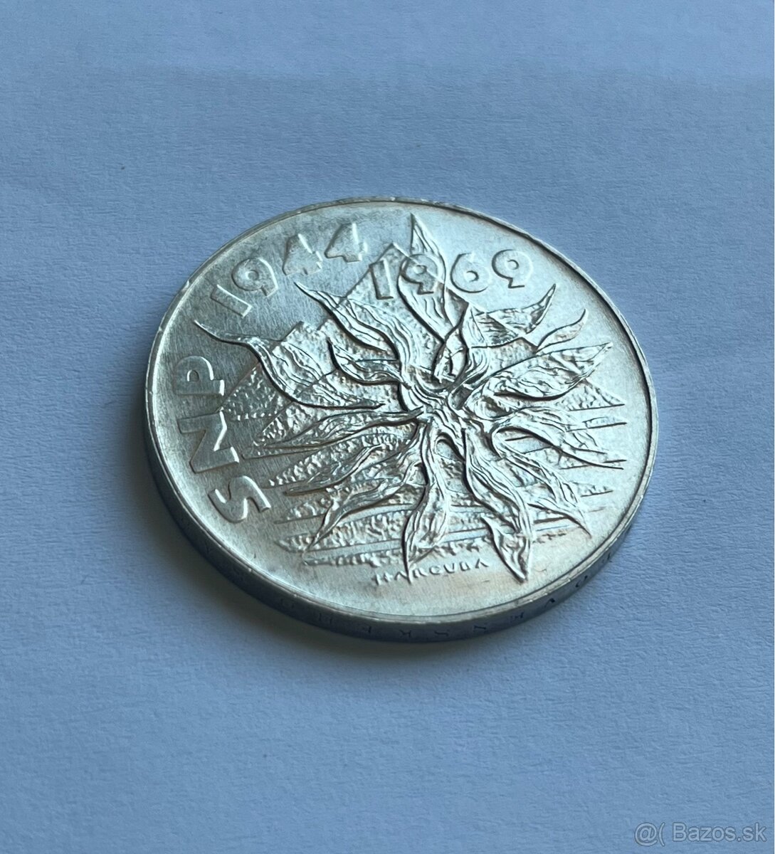 25 koruna SNP 1969 - Plamene