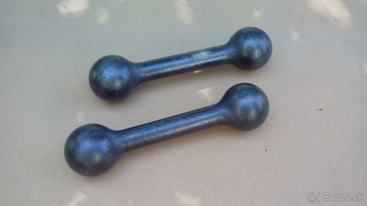 Predám činky 2,5 kg