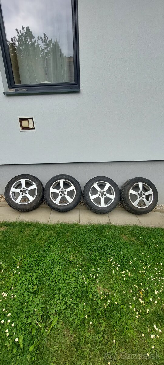 Subaru Forester disky 215/60/R16+zimne gumy