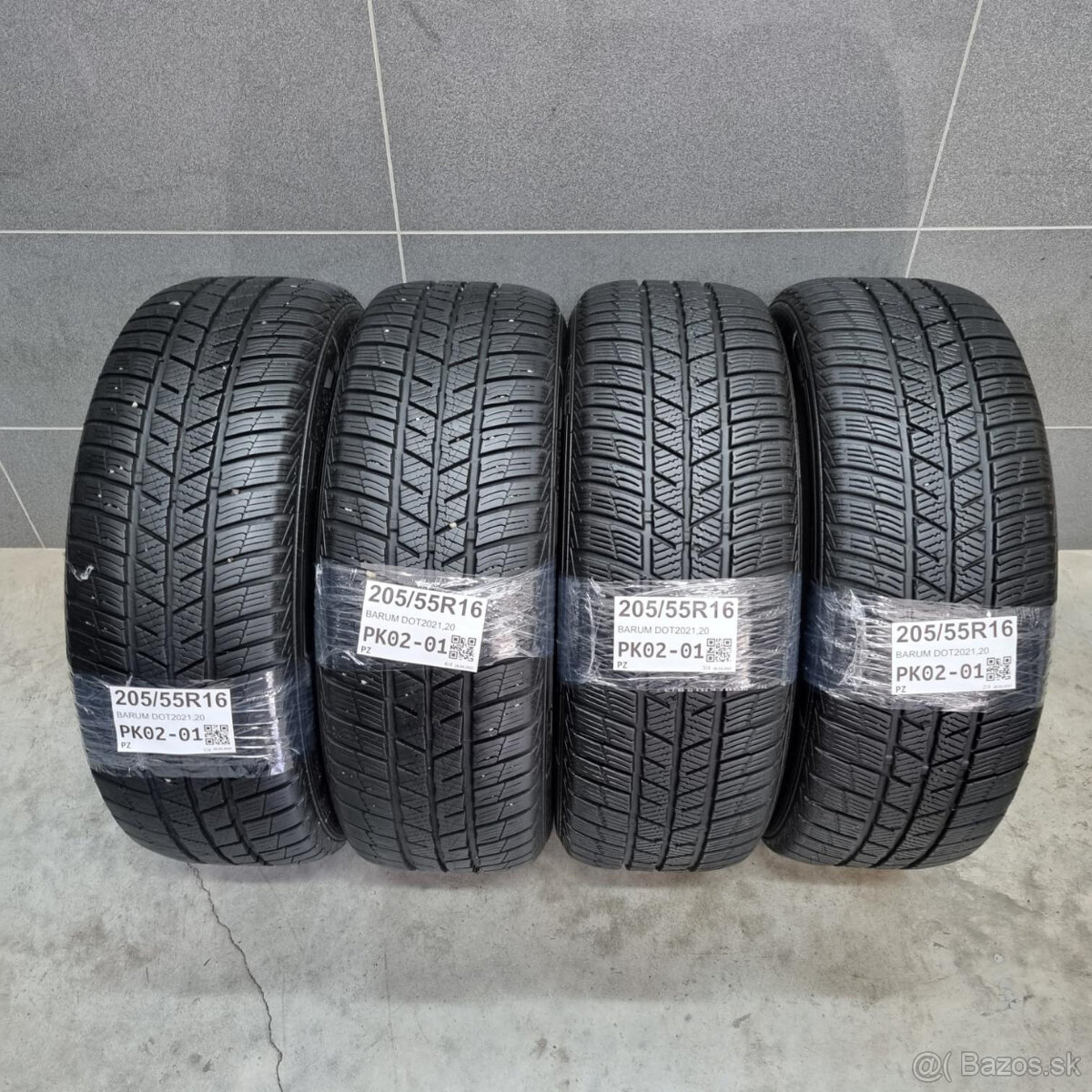 Zimné pneumatiky 205/55 R16 BARUM DOT2021/20