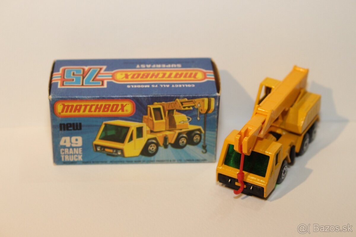 Matchbox Crane truck