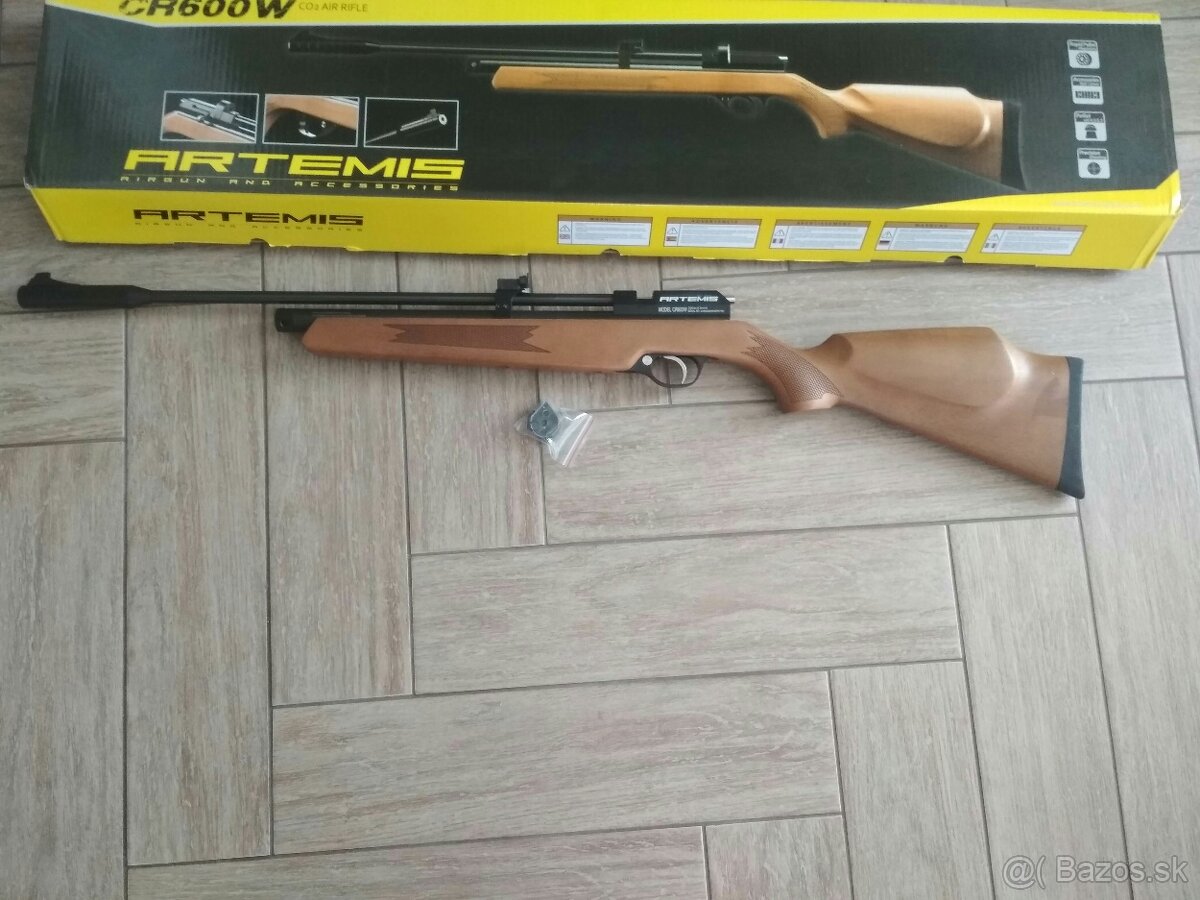 ARTEMIS CR600W vzduchovka caliber 4,5aj5,5mm na CO2 - nová