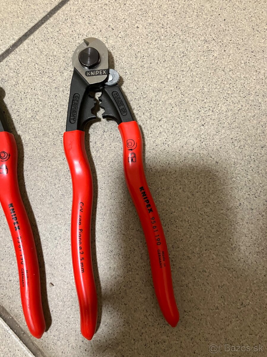 Predam kliešte na drôtené laná KNIPEX