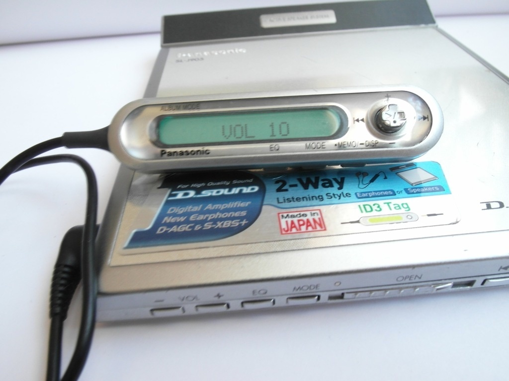 DISCMAN PANASONIC, SONY MINIDISC SONY